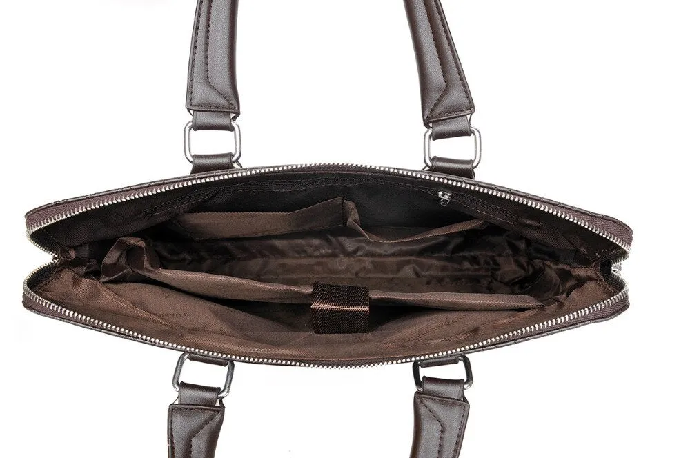 West Louis Convenient Document Briefcase