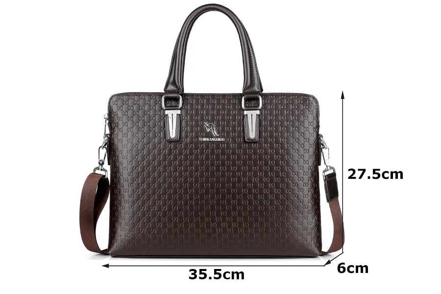 West Louis Convenient Document Briefcase