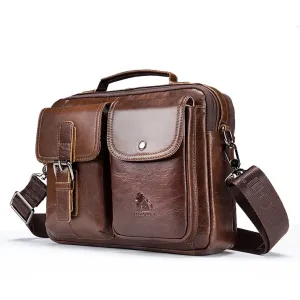 West Louis Crossbody Business Tote Bag