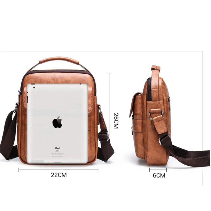 West Louis Stylish Leather Briefcase