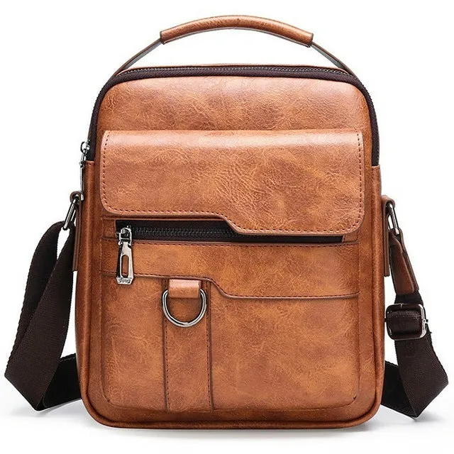 West Louis Stylish Leather Briefcase