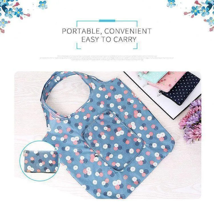 XL Eco Friendly Shopping Foldable Bag with Zipper