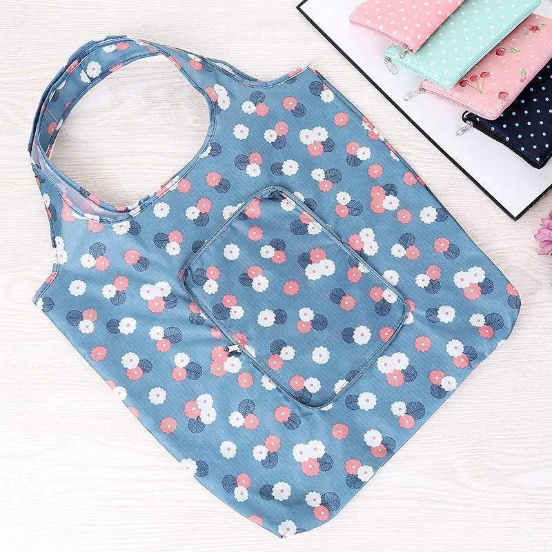 XL Eco Friendly Shopping Foldable Bag with Zipper