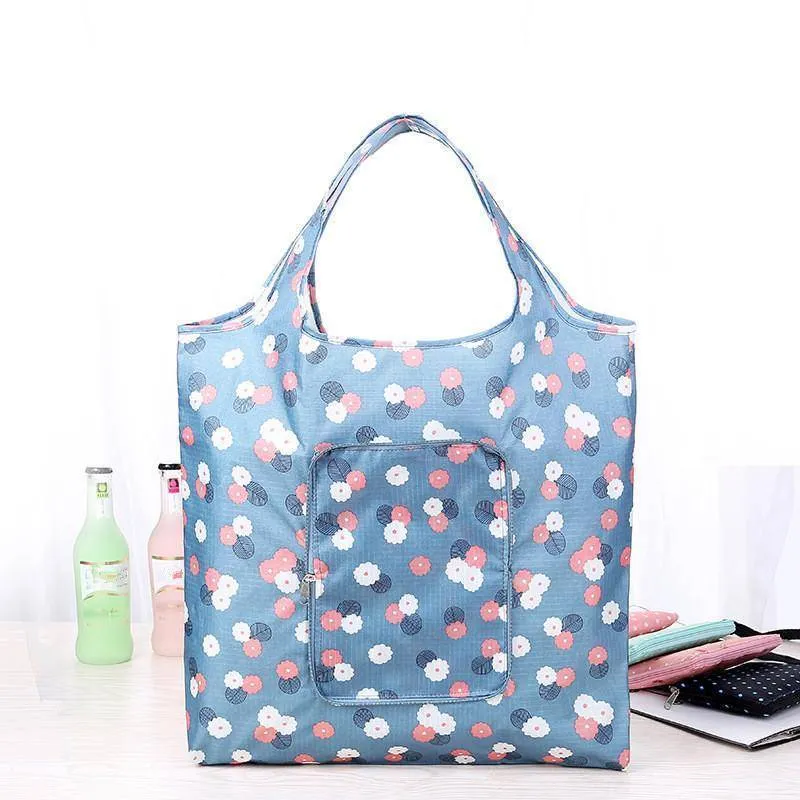 XL Eco Friendly Shopping Foldable Bag with Zipper