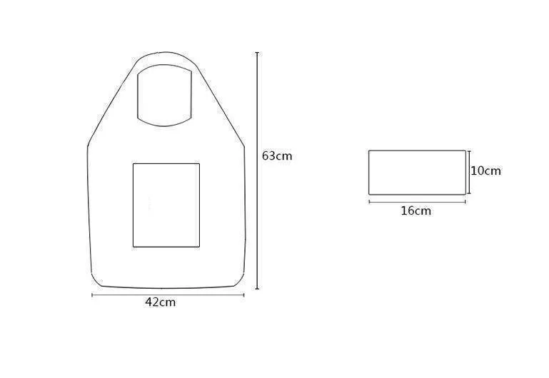 XL Eco Friendly Shopping Foldable Bag with Zipper